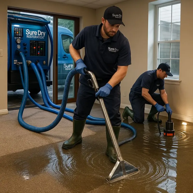 Water Extraction and Removal process in Fircrest, WA
